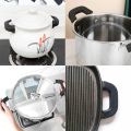 Silicone Pot Handles Heat Resistant Handle Cover for Frying Pans. 