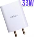 Infinix Original 33Watt Fast Charger / Original Infinix 33W Fast Charging Adapter with Cable / Infinix 33w Charger / Infinix 33 Watt Box Pulled Original Power Adaptor with 33w Fast Charging Cable for Note 11 Note 10 pro Zero 5G Note 12 5G Note 11s. 