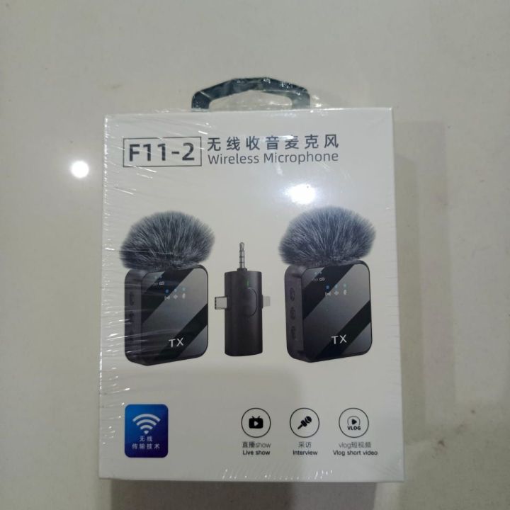 F11%202:1%20Wireless%20Microphone%20for%20iPhone,%20Android,%20and%20Camera%20-%20Image%205