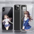 Fruits Basket Tohru HONDA Phone Case Transparent soft For iphone 11 13 12 14 x xs xr pro max mini. 