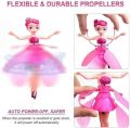 Flying Fairy Girls Toy Magical Wing Infrared Induction Control Child Toy flying fairy doll with Remote Control Amazing magic control doll. 