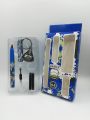 Camouflage Cartridge Fountain Pen with Keychain  and 2 extra Refill l High quality fountain pen | Unique fountain pens with refills | Ink pen with refills  | Avaliable in Blue, Green and Brown colors. 