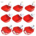 3Pcs Chicken Drinkers Cups Removable Feeder Drinking Bowls for Chicks Poultry Quail Pigeon. 