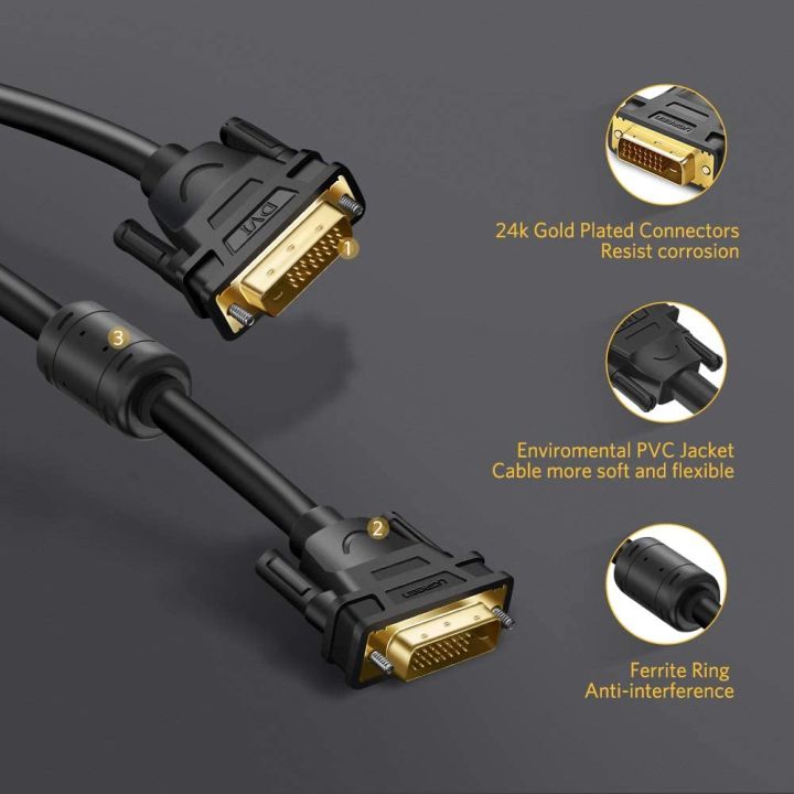 DVI%20To%20DVI%20Cable%201.8%20Meters%20length%20DVI%2018+1%20to%20DVI%2018+1%20Cable%20Branded%20Stock%20100%25%20Orignal%20-%20Image%209