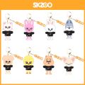 Kpop Straykids Cartoon Skzoo Concert Transparent Keychain Pendant D-shaped Keychain. 
