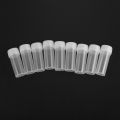 200 Pcs 5Ml Plastic Sample Bottles Potable Clear Storage Case. 