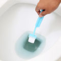 Creative S-shaped Bathroom Bending Type Toilet Brush Brush The Toilet Inside Corner V-shaped Bending Cleaning Brush Cleaning Products 1Pcs. 
