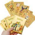 【Simple 3C】No Repeat 150 Styles Cartas Pokemon Español / De Metalicas Metal Carta Vmax V TAG TEAM Collection Game Toy. 
