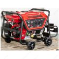 RATO 2.8 kW (3 kVA) Self Start Petrol n Gas Generator - RT3500EV with Battery Frame & Wheels Kit. 