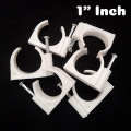 1" Inch Pvc Pipe Fitting Clamp Clip Nail Type U Pvc Clamp. 