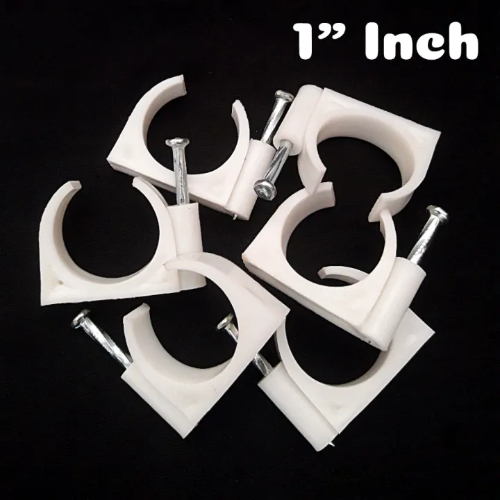 1"%20Inch%20Pvc%20Pipe%20Fitting%20Clamp%20Clip%20Nail%20Type%20U%20Pvc%20Clamp%20-%20Image%205
