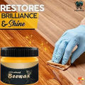 Beeswax Furniture Polish 85g - 100% Natural Wood Wax for Furniture Care | Restores Shine & Protects | High-Quality Wood Seasoning Beeswax | Easy to Use, Long-Lasting Protection | Wood Polish & Cleaner | Best  for Wooden Tables, Chairs. 