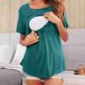Women's Maternity Shirts Fashion Nursing Shirts for Daily XL. 