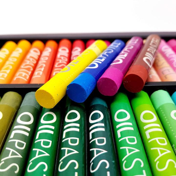 Mungyo Gallery Artists' Oil Pastel Metallic 2 X 6 Colours (Set Of 12