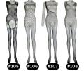 Full Body Ladies Body Stockings for Women Stretchable in Free Size Black Stockings. 