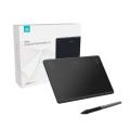 HUION HS64 Graphics Drawing Tablet Android Support Pen Tablet, 6x4 Inch Digital Graphics Tablet with Battery-free Stylus 8192 Pressure Sensitivity 4 Press Keys for Beginner, Extra 10 Pen Nibs Included. 