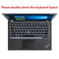 For 12.5 Inches Lenovo ThinkPad X390 X250 X260 X270 X280 Soft Ultra-thin Silicone Laptop Keyboard Cover Protector. 