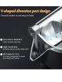 IMPERIAL FRUIT PRESS JUICER MANUAL/Alloy Lemon Squeezer/Heavy Duty Hand Press Detachable Easy Fresh Fruit Juicer Press Handheld Fruit Juice Squeezer. 