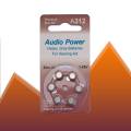 A312 - Zinc Air 1.45V Hearing Aid Batteries Ex-12-25. 