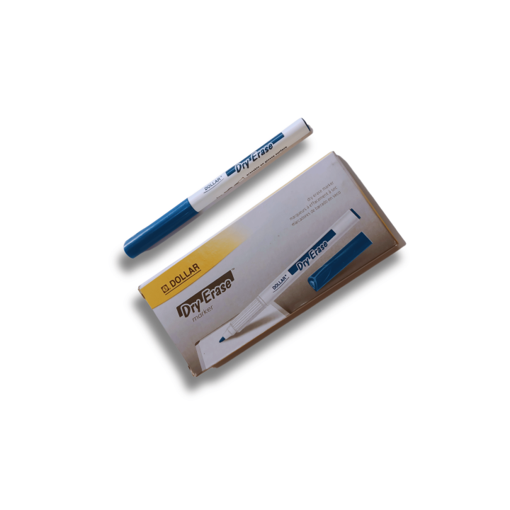 White Board Marker | Mini White Board Maarker Red, Blue, Black & Green 12Pcs