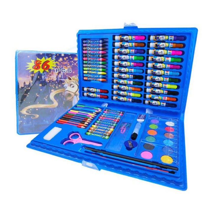 Multi Colour 86 PCS Kit / Set With Button Box Best Quality