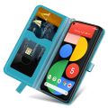 For Google Pixel 5 Life of Tree Embossing Pattern Horizontal Flip Leather Case with Holder & Card Slot & Wallet & Photo Frame & Lanyard. 