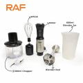 RAF 4-in-1 Hand Blender Set R.292 – Chopper, Jar and Whisker – Powerful 600W. 
