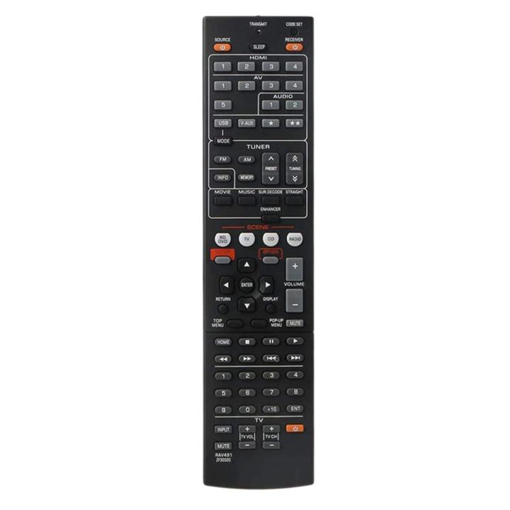 Remote Control for YAMAHA RX-V375 RX-V467 RX-V565 RX-V567 RX-V571 RX-V665 RX-V765 HTR-3066 HTR-4065 HTR-3066BL RX-V373BL