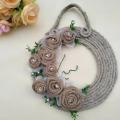 HiddenCraft ZM, Beautiful Handmade Wall Hanging, Amazing Jute Wall Hanging Craft, Jute & Burlap Wall Décor, Perfect Gift for Loved ones.. 