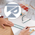 Protractor Mold Flexible BPA Free Triangle Ruler Protractor Mold. 