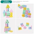 wooden Geometric Shape Sorter | Geometric Intelligence Wooden Puzzles | Teaching Geometric Shape | Cognitive Matching Toys colorful For Kids. 