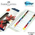 Faber Castel Acrylic Colours set of 12. 