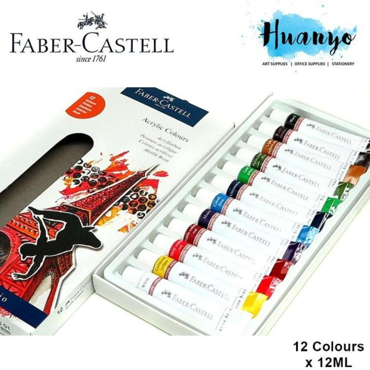 Faber Castel Acrylic Colours set of 12