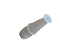 Water Pipe Pressure Nozzle Connector Garden Pipe Connector PVC Plastic Material Pack of 5pcs 0.75" 3/4. 