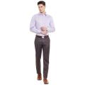 Light Purple Cotton Dress Shirt For Men. 