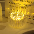 Mini Pumpkin LED Light Transparent Flameless Battery Power Lantern Night Lamp Wedding Party Birthday Festival Home Decor. 