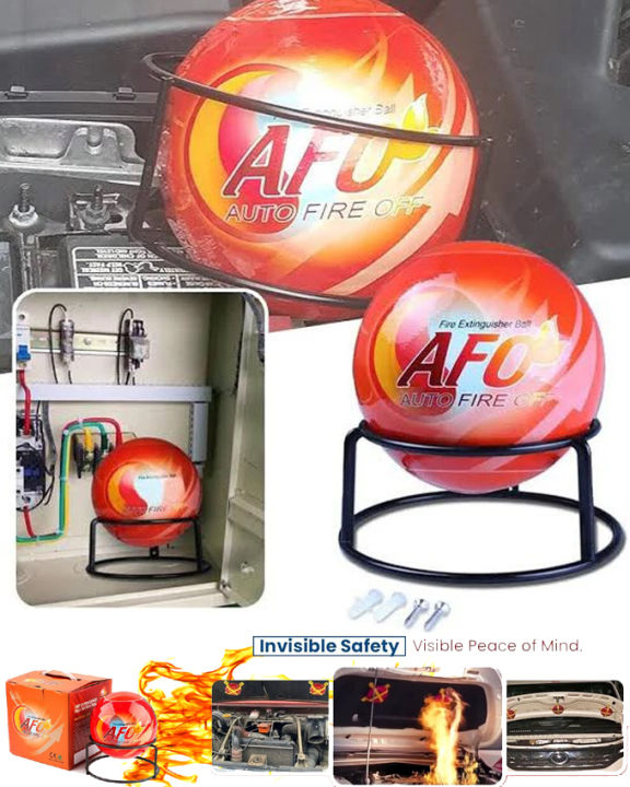 Self-Activating Fire Ball – 120dB Alarm With ABC Dry Powder | Daraz.pk