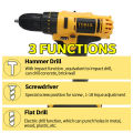 Cordless Imported drll machine with all accessories and tools - Tool kit for homes - ZZL 12V Cordless Drill Machine Kit - Dual Battery Gear box 32 Pieces Rechargeable Drill and tool kit Multifunction Mini Screwdriver Bits Socket Battery. 