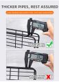 Multifunctional Iron Bathroom Shelf Wall Mount Shower Room Shampoo Storage Holder Kitchen Corner Bathroom Accessory. 