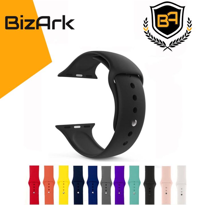 49mm / 45mm / 44mm / 42mm Silicone Band Strap for Apple Watch iWatch Series 1 2 3 4 5 6 7 SE and also for Smart Watch T500 T500+ T55 W26 W26+ W56 HW22 iWO Watch 6  T5  T5 pro and all clone watches - Black / Red / Pink / Blue / white / Green