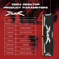 PUSKILL 16GB 8GB RAM DDR4 1.2V 3200MHz Desktop Computer UDIMM Cooling Vest Memory Ram. 