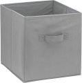Foldable Storage Cubes Organizer Basket Bin Storage Boxes Storage Container with Handles for Travel Moving Toy Storage Box 1 Pcs. 