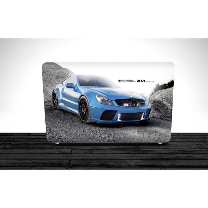 Mercedes Car Blue Laptop Skin Vinyl Sticker Decal, 12 13 13.3 14 15 15.4 15.6 inch Laptop Skin Sticker Cover Art Decal Protector Fits All Laptops