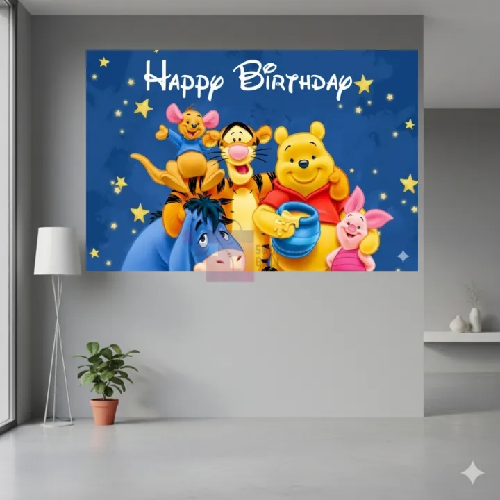 Winnie%20The%20Pooh%20Banner%20-%C2%A036%20Inch%C2%A0By%2024%20Inch%20-%20Birthday%20Banner%20-%20Winnie%20The%20Pooh%C2%A0Themed%20Party%20-%20Blue%20-%20Unisex%20-%20Pack%20Of%201%20-%20Image%203