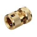 Brass Hose Fittings, 4-Piece. 