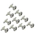 10pcs Cabochon Blank Round Bezel Setting Base Cufflink Cuff Link Finding. 