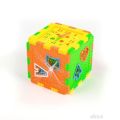 Baby Blocks Shape Sorter Toy Color Recognition Shape Toys With Colorful Sorter Cube Box. 