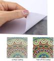 Pack of 6 - 3D Wall Stickers for Kitchen Waterproof Self adhesive Mosaic Tile Pattern Home Decoration. 