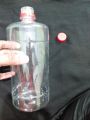 6 pcs 1 Liter 8.5 inch long Empty clear Pet Plastic Bottle with cap For Water Storage oil  and different usage clear 1 liter  Bottle. 