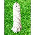 White Twisted Cotton Rope (Rassi) Natural Thick Rope Cloth Hanging, Landscaping. 